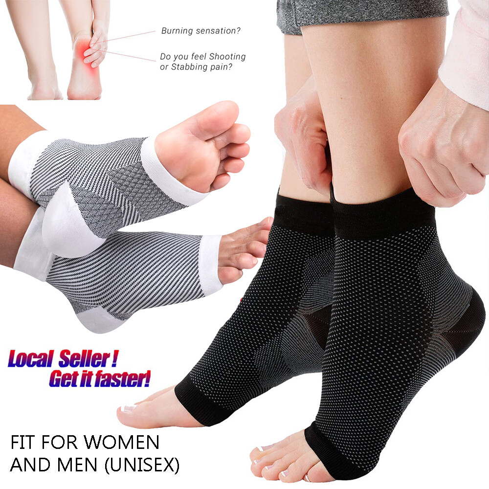 Foot Brace Compression Socks Angel Ankle Sport Support Sleeve Blood Circulation