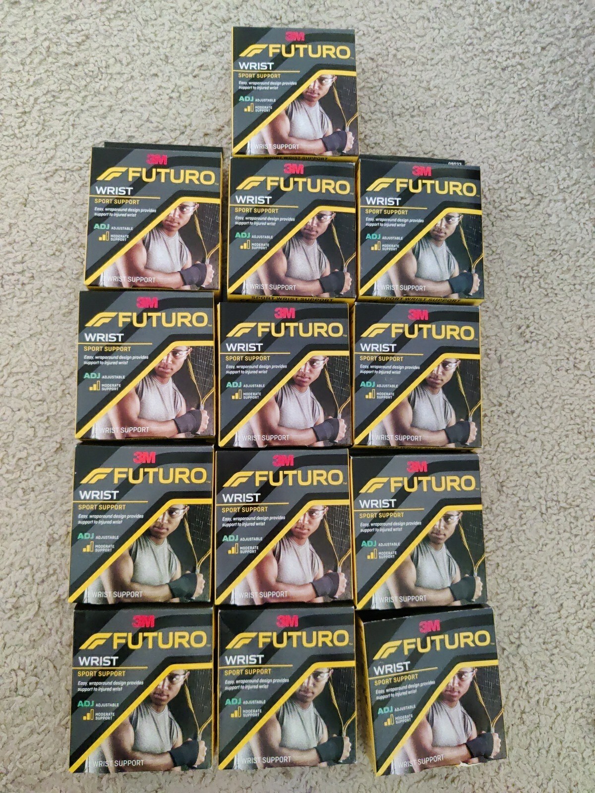 FUTURO Sport Wrist Support, Adjustable lot of 13
