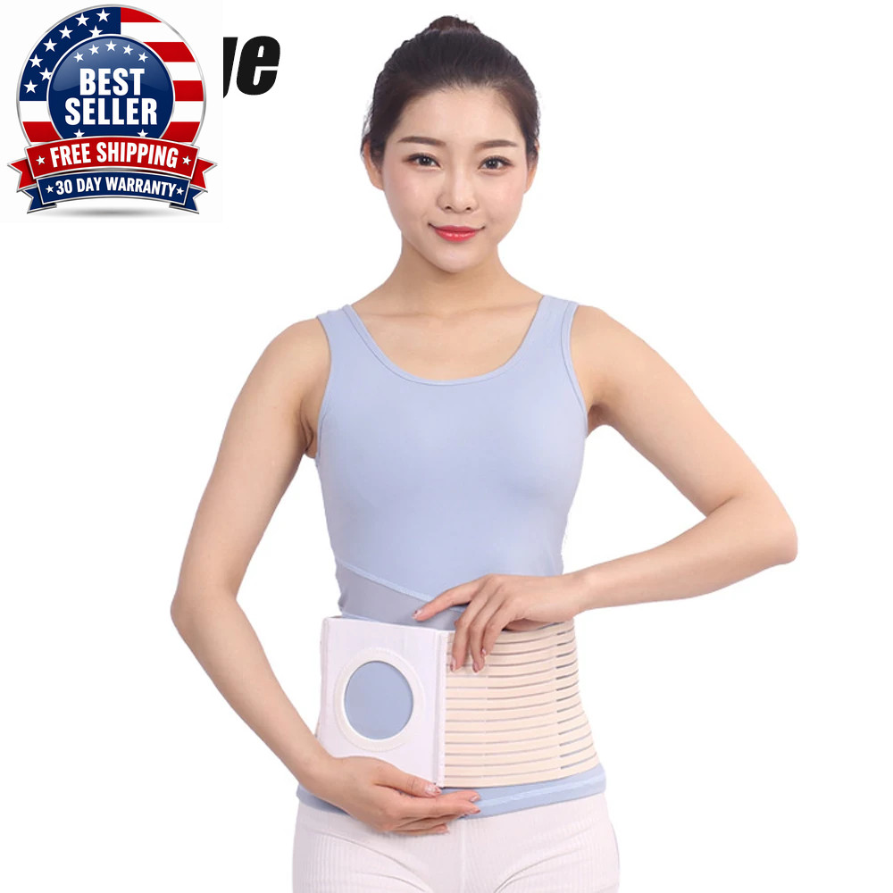 Ostomy Belt for Men and Women, Ostomy Hernia Support Belt, Abdominal Binder Brac