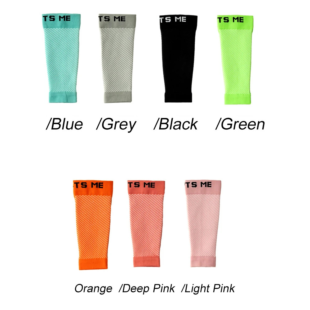 1Pair Calf Compression Sleeve for Men & Women,Footless Compression Socks 23-32mm