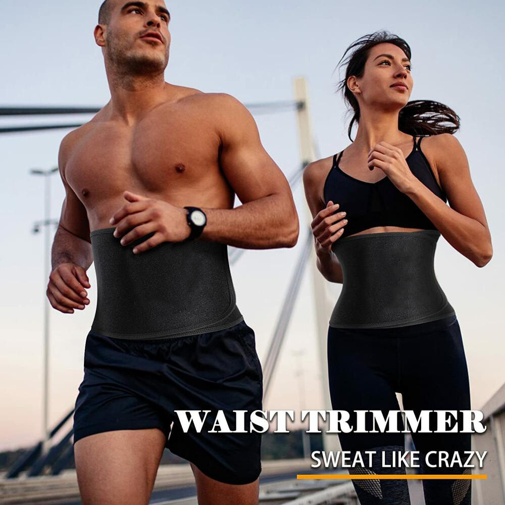 Waist Trimmer Exercise Wrap Belt Burn Fat Sweat Weight Loss Sport Body Shaper