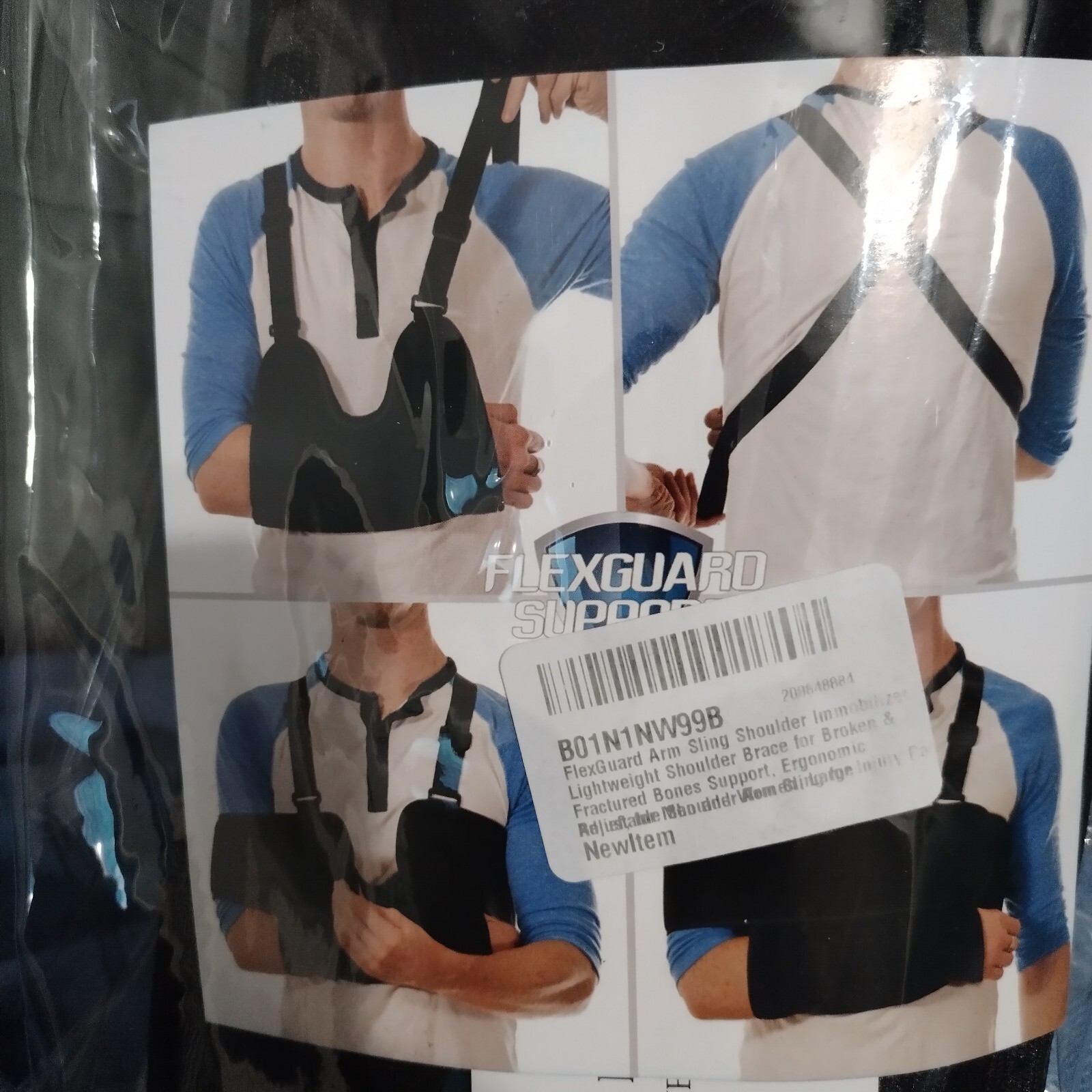 Shoulder Sling Immobilizer Arm Elbow Fracture Pain Wrist Hand Upper Limb Adult