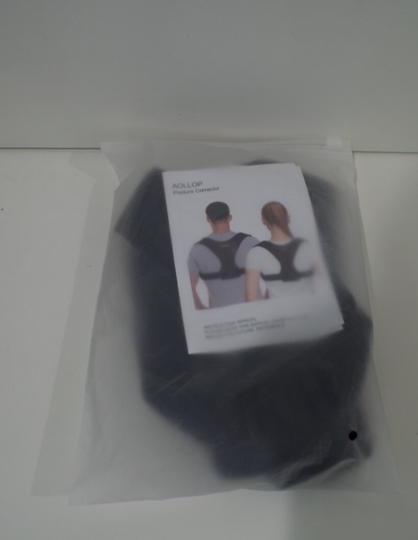 AOLLOP Posture Corrector for Men and Women Universal Black