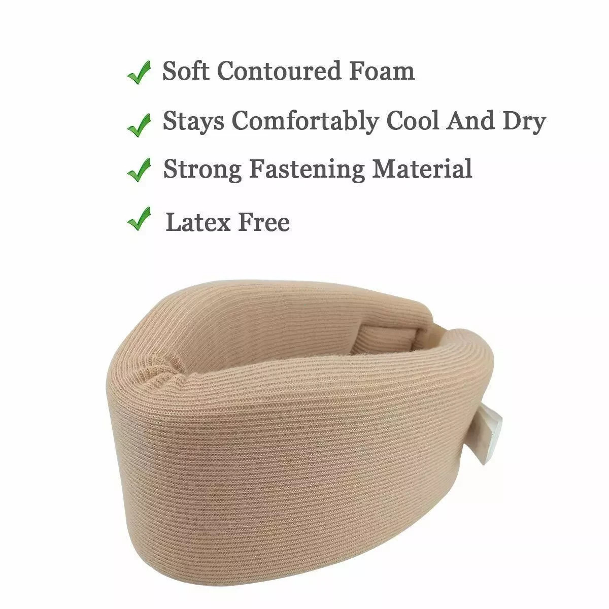 Neck Support Brace Cervical Collar,Soft Foam Stabilizer for Pain Relief,Sleeping