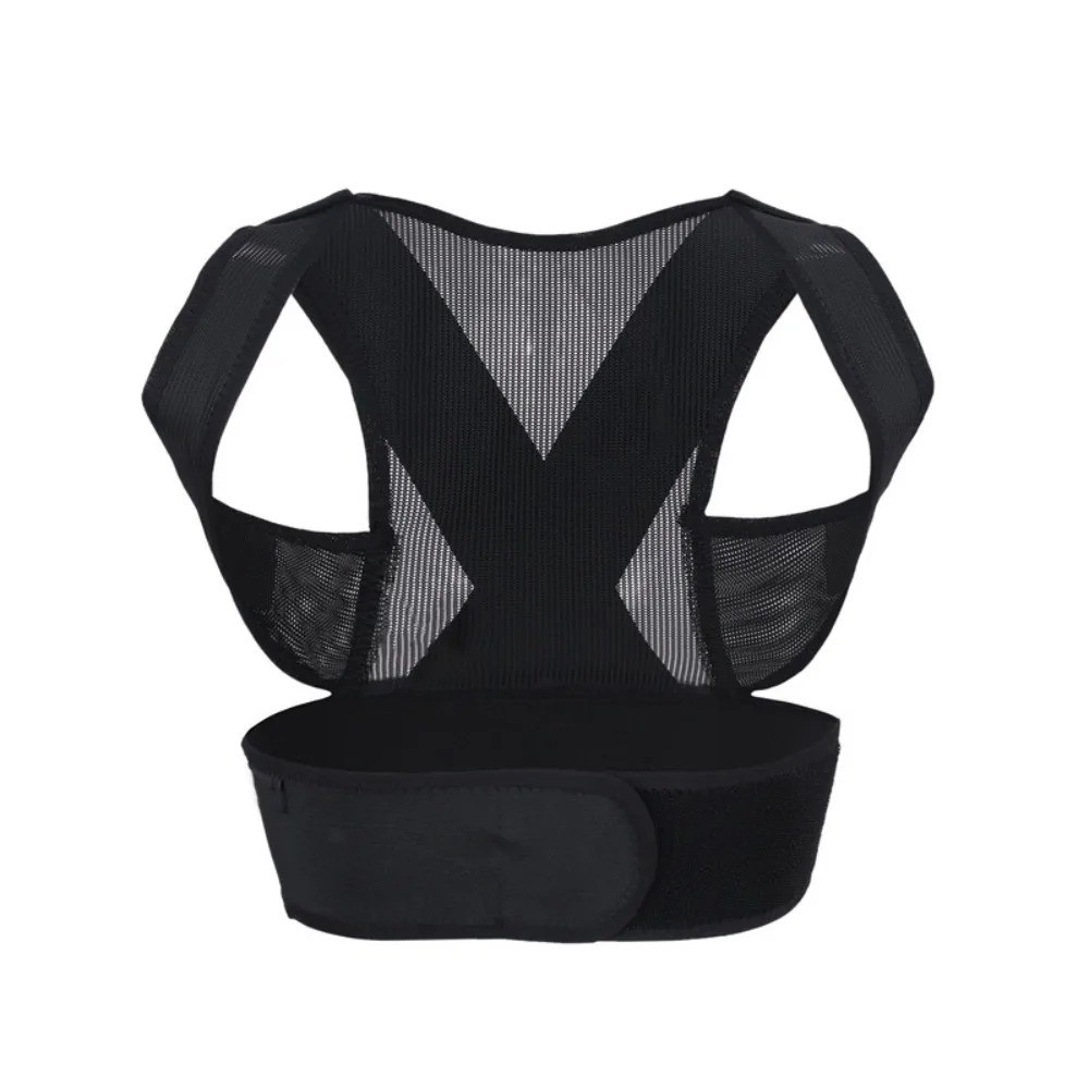 Adjustable Posture Corrector Low Back Support Shoulder Brace Belt for Men Women