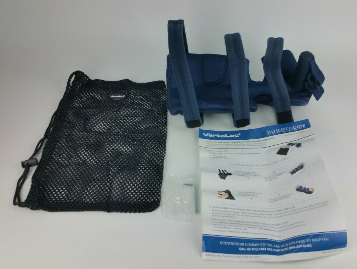 NEW Vertaloc Performance Wrist Brace Universal Size Healing Support VL307PWB