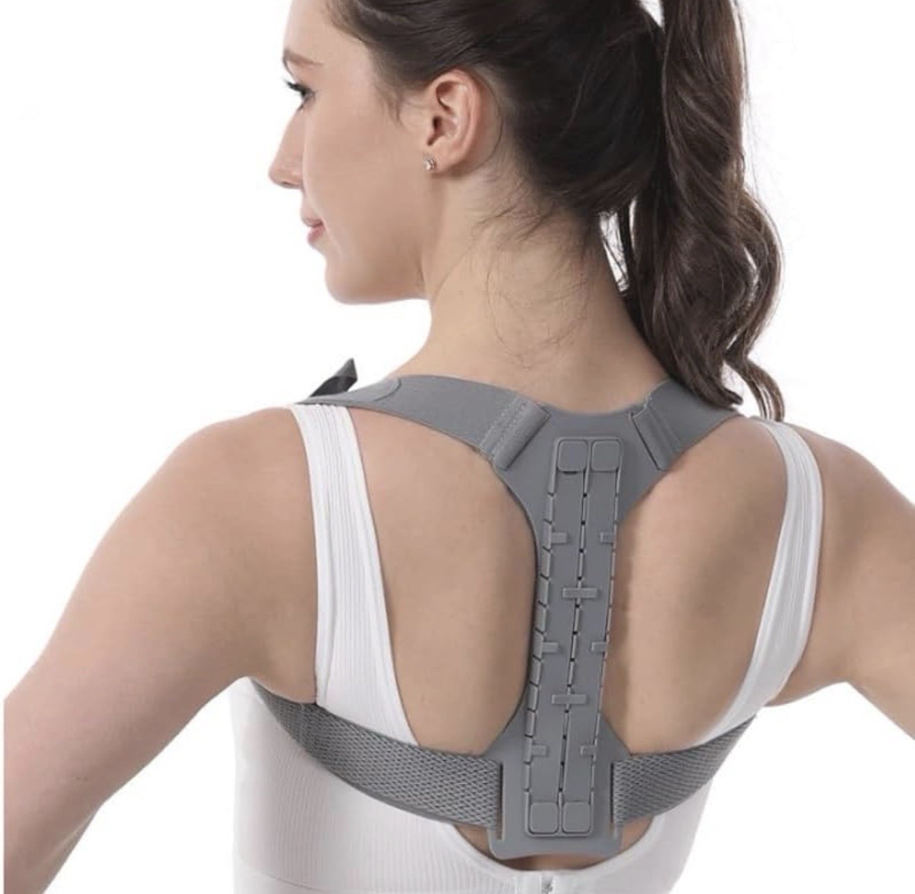 Adjustable Posture Corrector Back Straightener Shoulder Support Brace Unisex