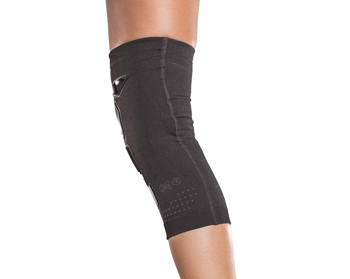 TRIZONE Compression: Knee Support Sleeve, Left Leg, Black, Medium