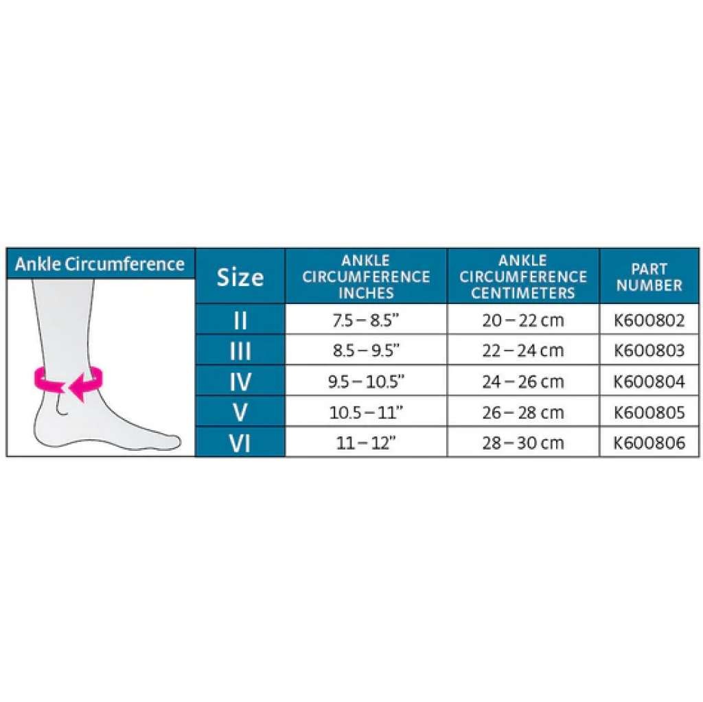Mediven Protect.Leva Ankle Support Size: II (Gray)