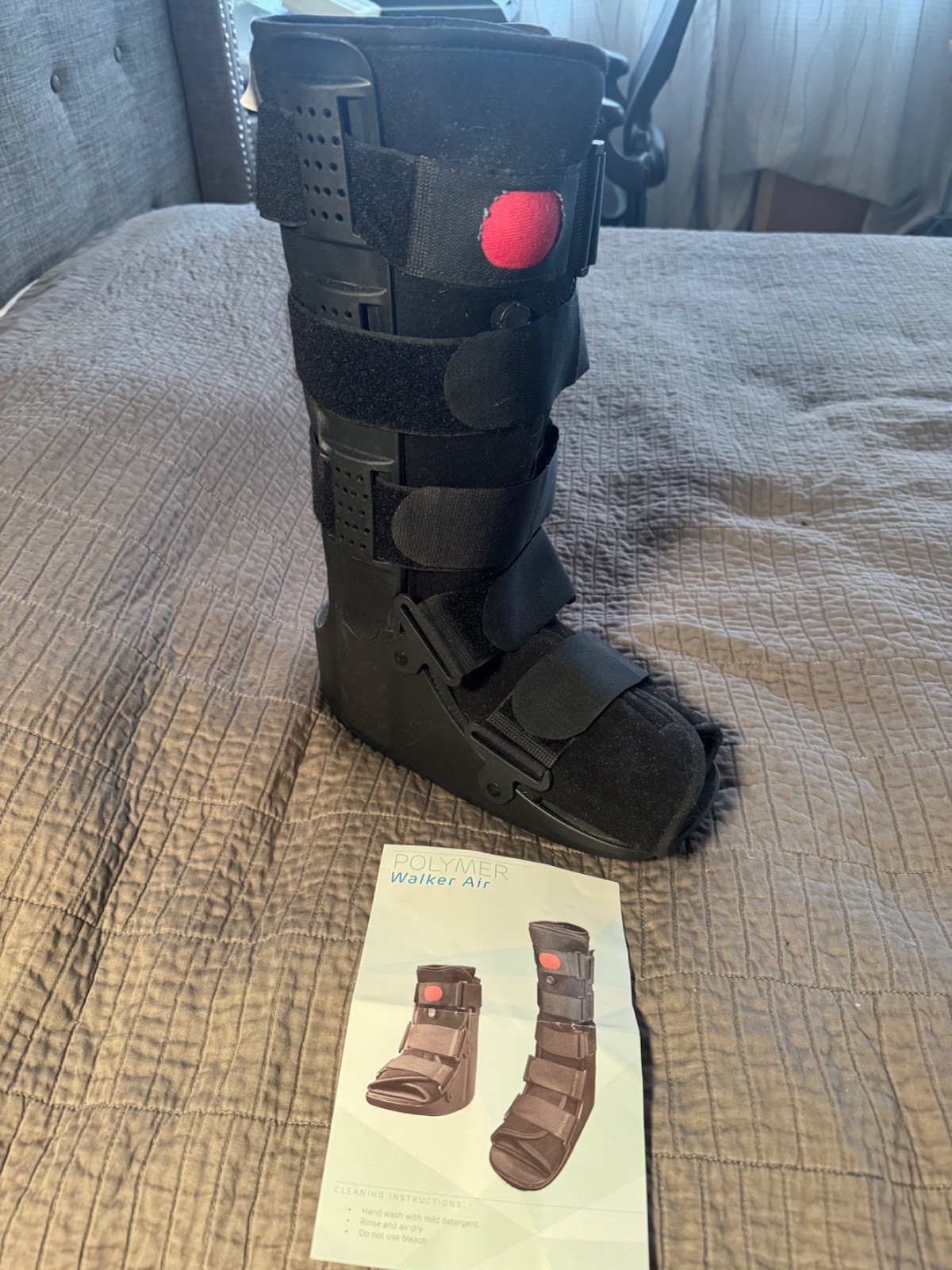 Polymer Walker Air Boot Medium +/Medium Orthopedic Set
