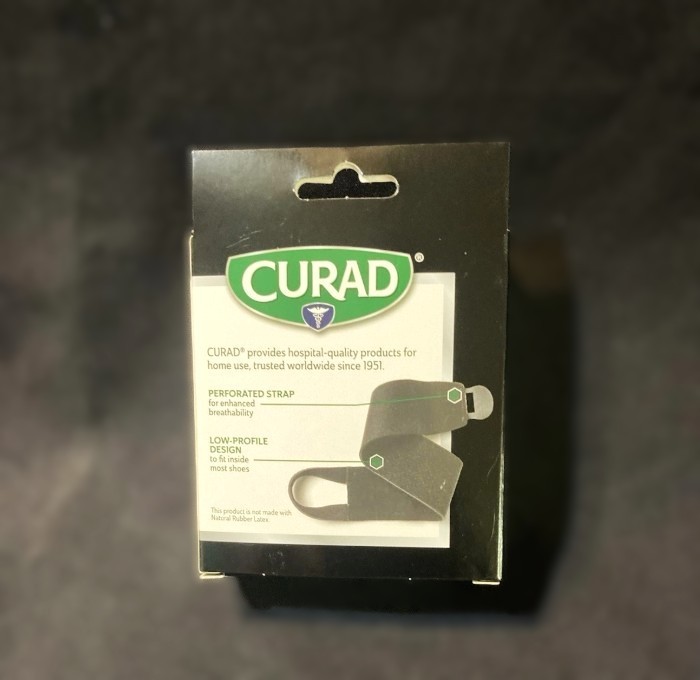 Curad Ankle Support Universal Size, Adjustable Wrap Around, Open Heal, One Size