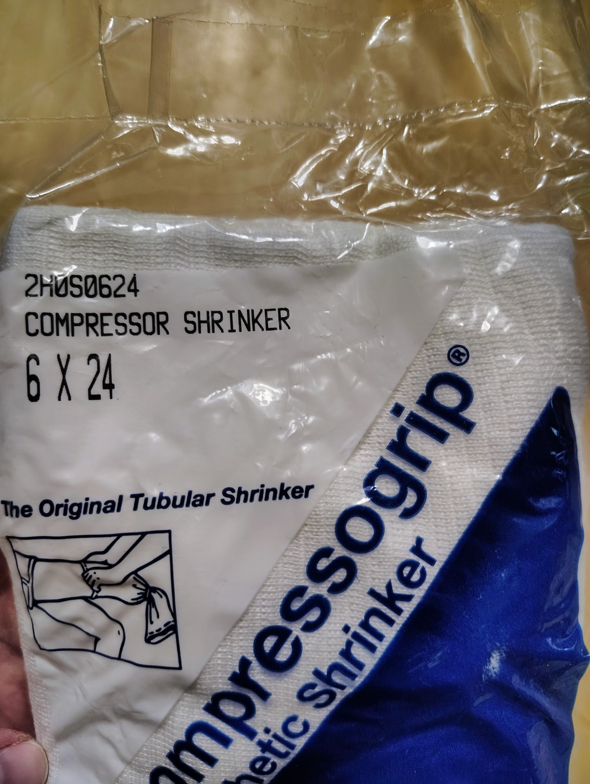 Compressogrip Tubular Elastic Prosthetic Shrinker by Knit-Rite – 6×24 – NEW