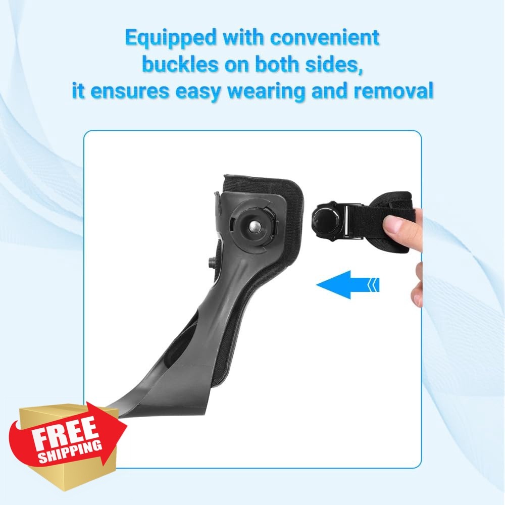Malloraned AFO Foot Drop Brace Right Small
