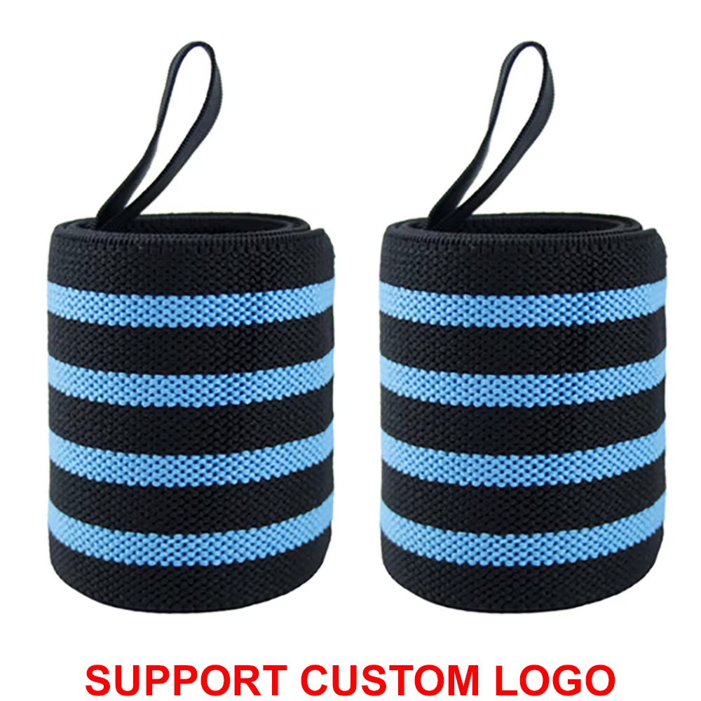1 Pair Wristband Wrist Support Brace Straps Extra Strength Weight Lifting Wrist