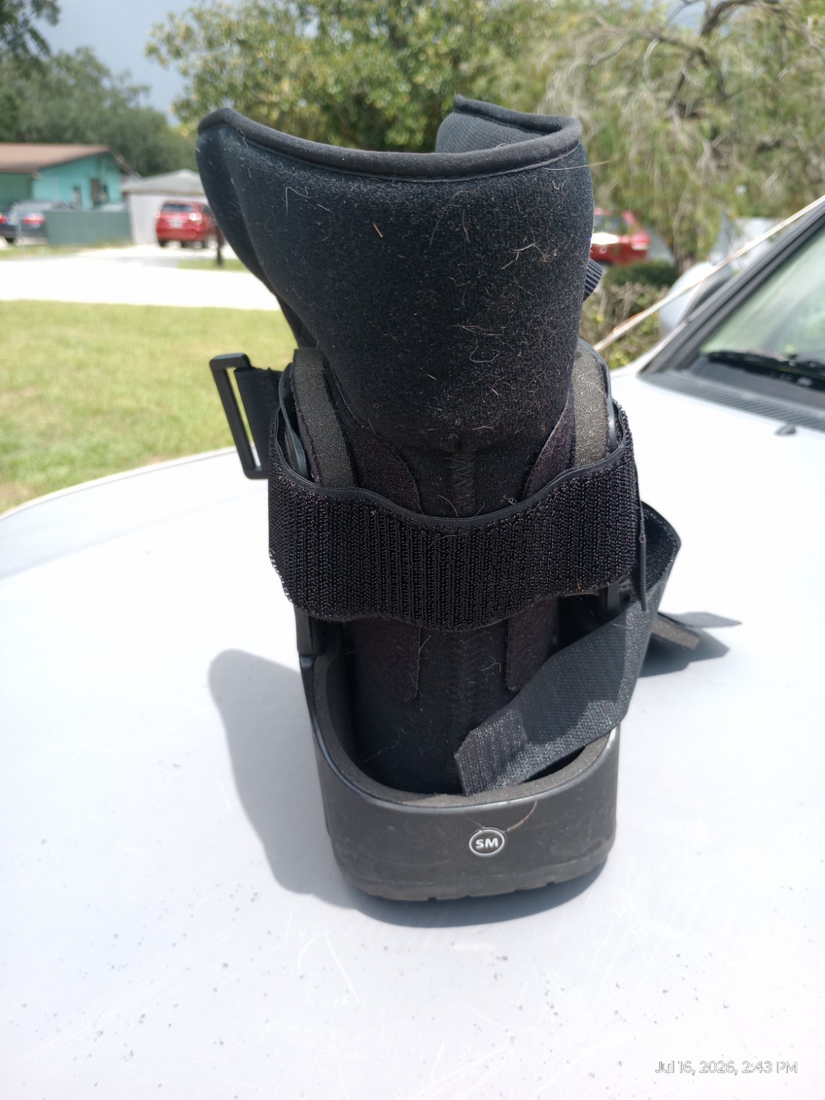 UNITED ORTHO SHORT AIR CAM WALKER FRACTURE BOOT RIGHT Or Left FOOT SIZE Small