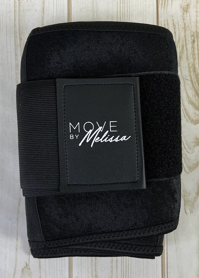 Move by Melissa Women’s Black Comfort Back Brace Size XL Hook & Loop NWOT H5