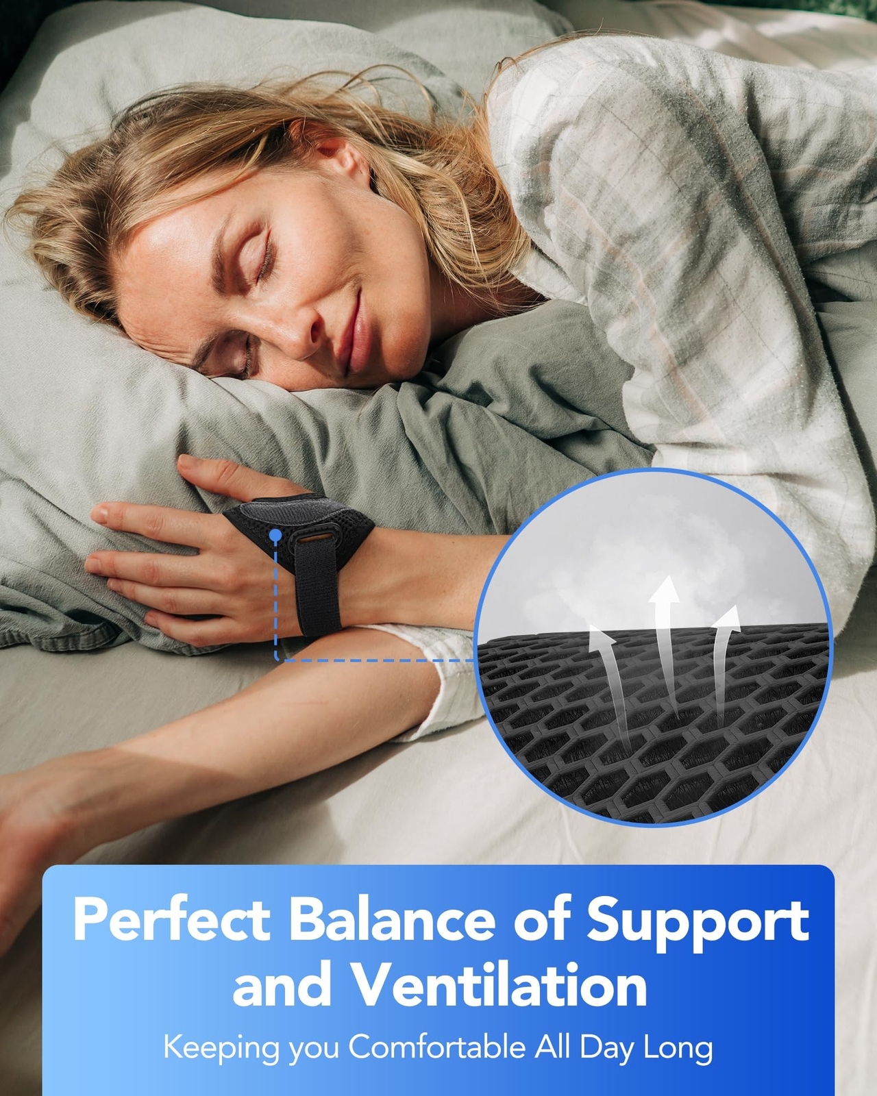 CMC Thumb Brace with Shape-memory Restriction Splint for CMC Thumb Joint Pain…