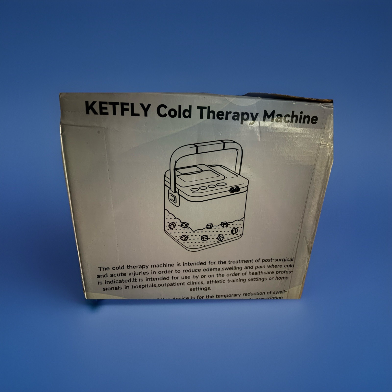 Ketfly Cold Therapy Machine With Programmable Timer And Silent Pump