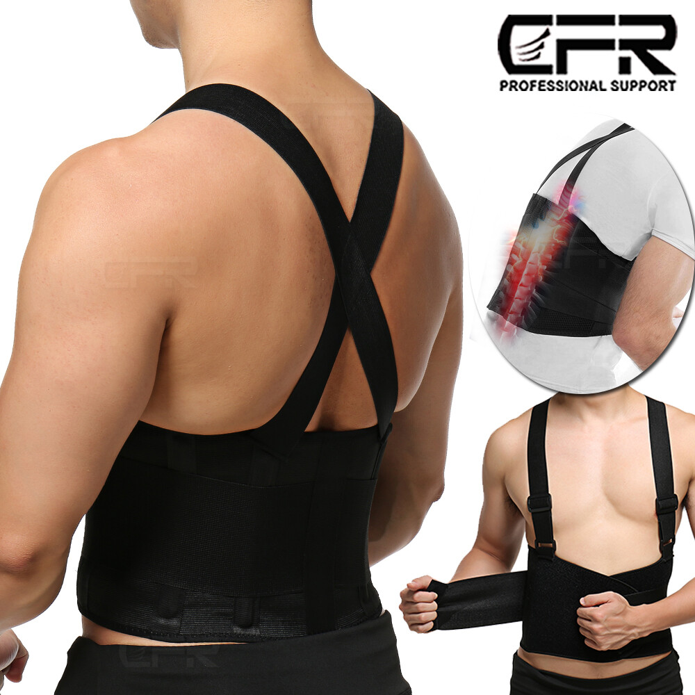 Lumbar Back Support Lower Back Brace Pain Relief Sport Work Belt for Men Women
