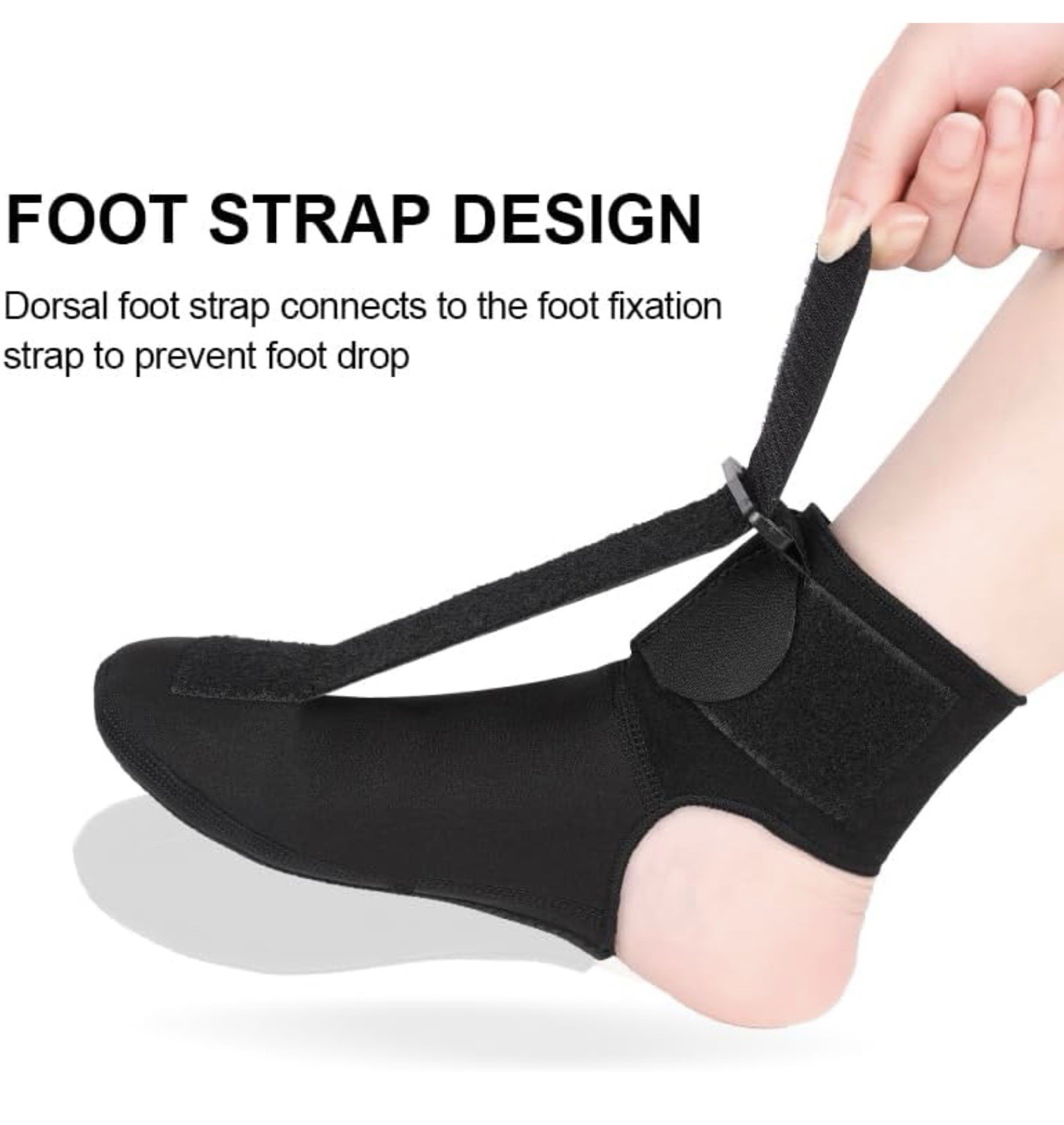 Plantar Fasciitis Night Splint Sock Foot Support for Pain Relief Size Med NEW