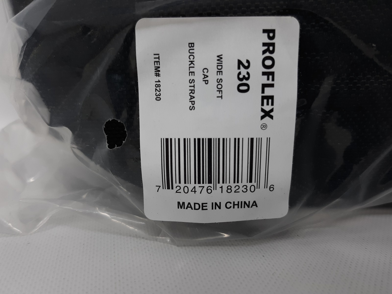 ProFlex 230 Wide Soft Cap Back Support Brace Buckle Straps