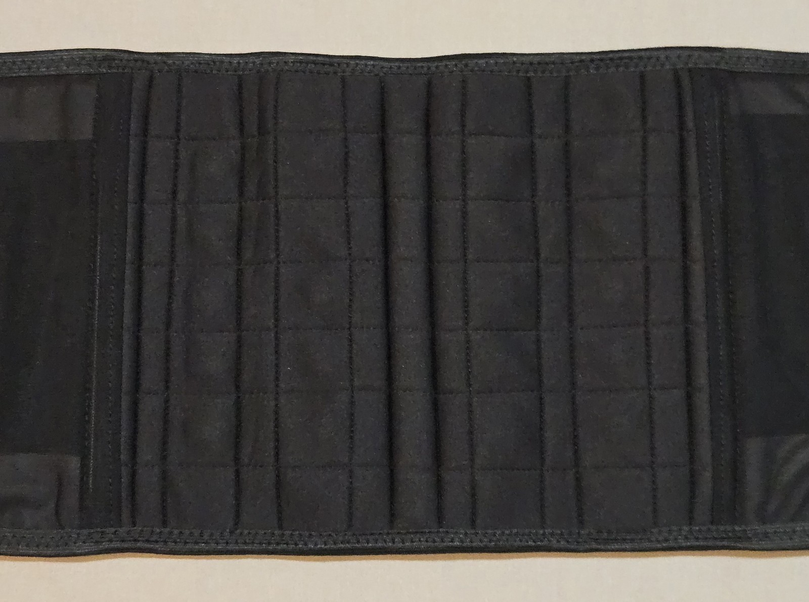 NMT Lower Back Brace Self-Heating Magnetic Adjustable Support Belt L Black