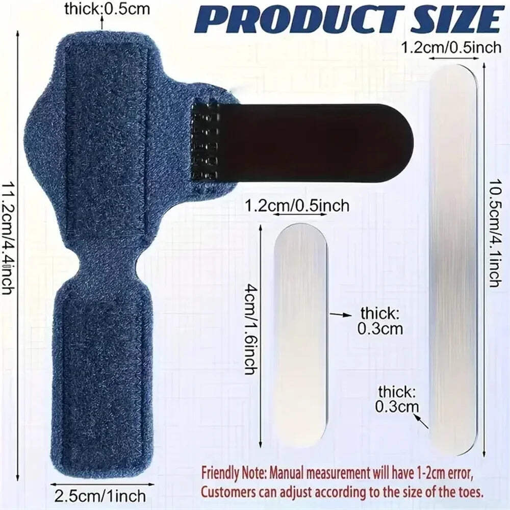 1pcs Toe Splint Toe Straightener For Hammer Toe Brace Hammertoe Splint Toe Wrap