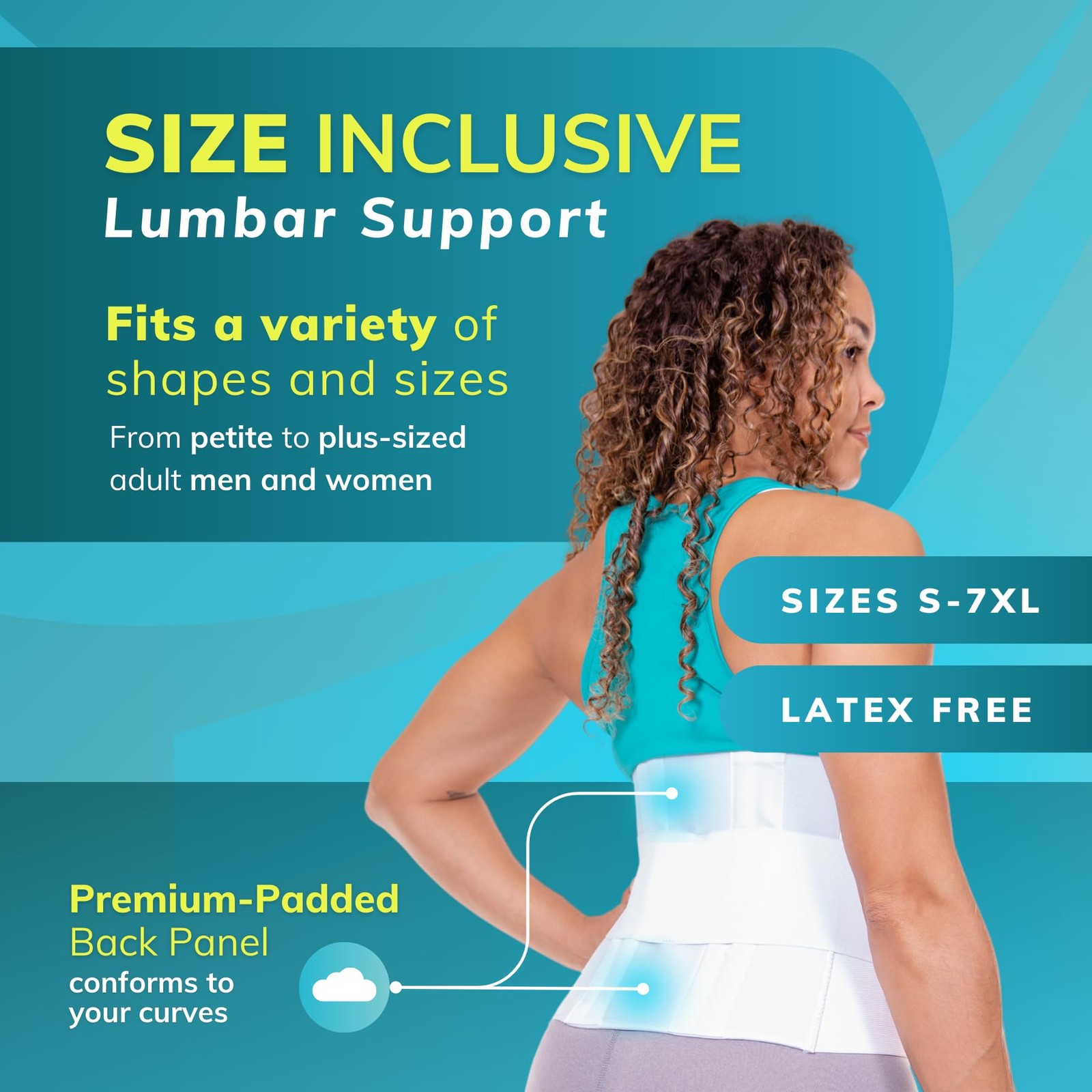 BraceAbility Plus Size 6XL Bariatric Back Brace – Obese Support Girdle for Lo…