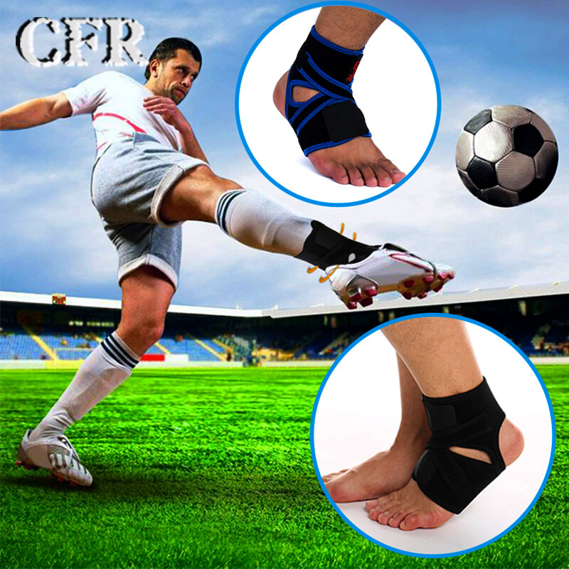 Ankle Brace Support Stabilizer for Left and Right Foot Adjustable Wrap for Ankle
