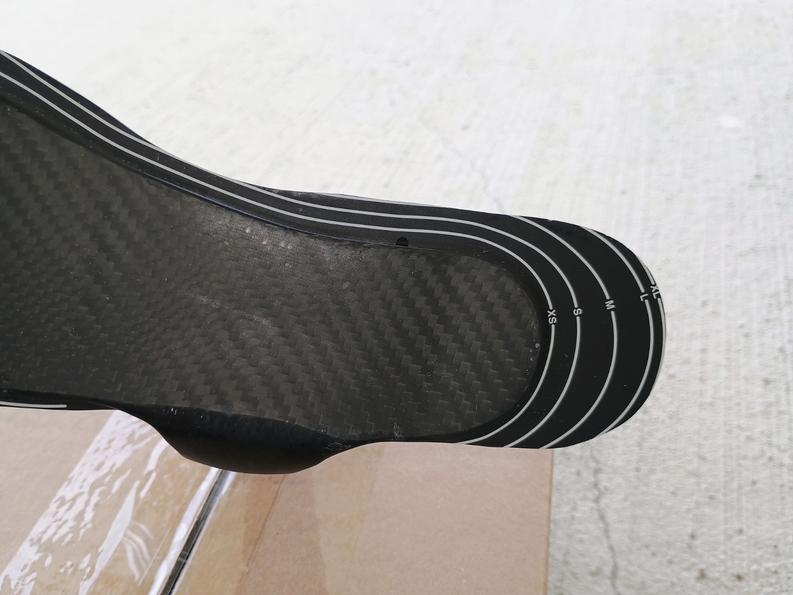 Elevate AFO1 Glide Drop Foot Carbon Fiber Leg Ankle Brace Trimmable Right Foot