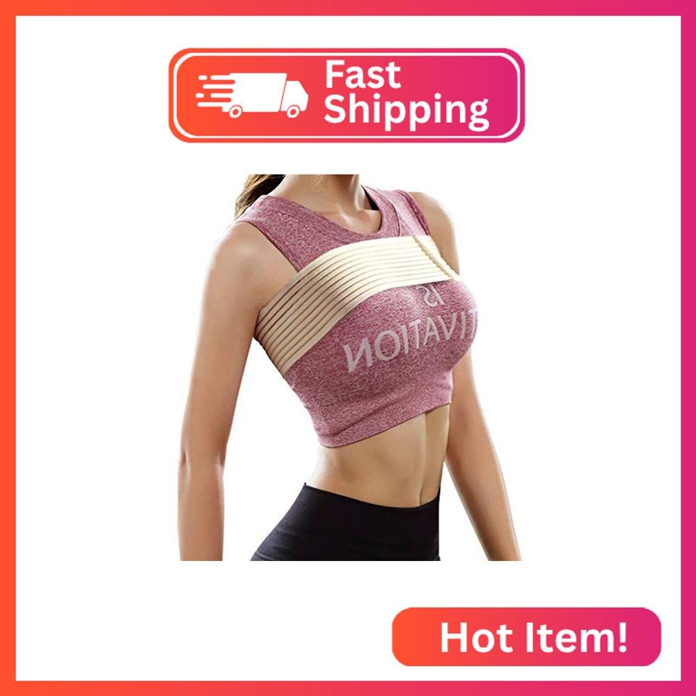 Luwint Bounce Breast Compression Band – Post Surgical Implant Stabilizer Strap S