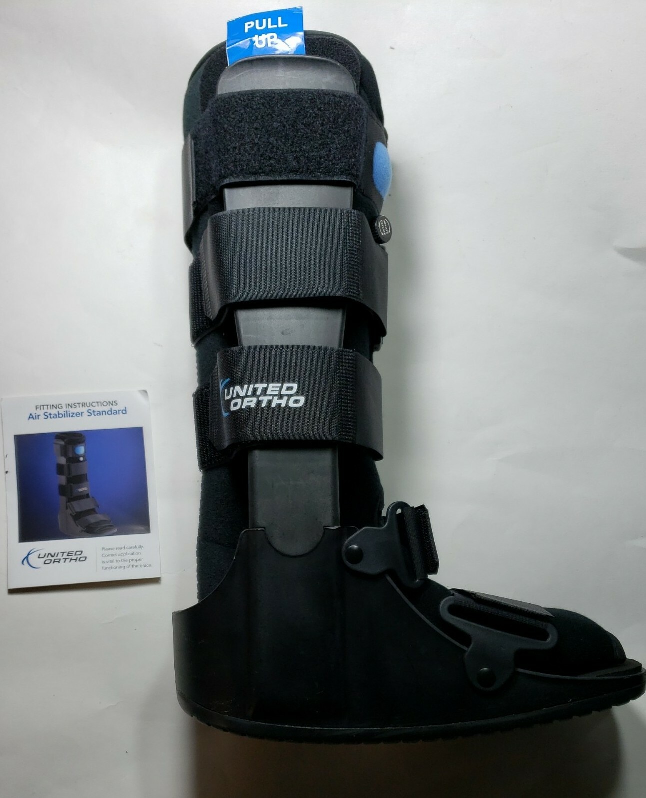 United Ortho Air Cam Walker Fracture Boot Small Black Mens: 4.5-6.5/Womens: 6-8