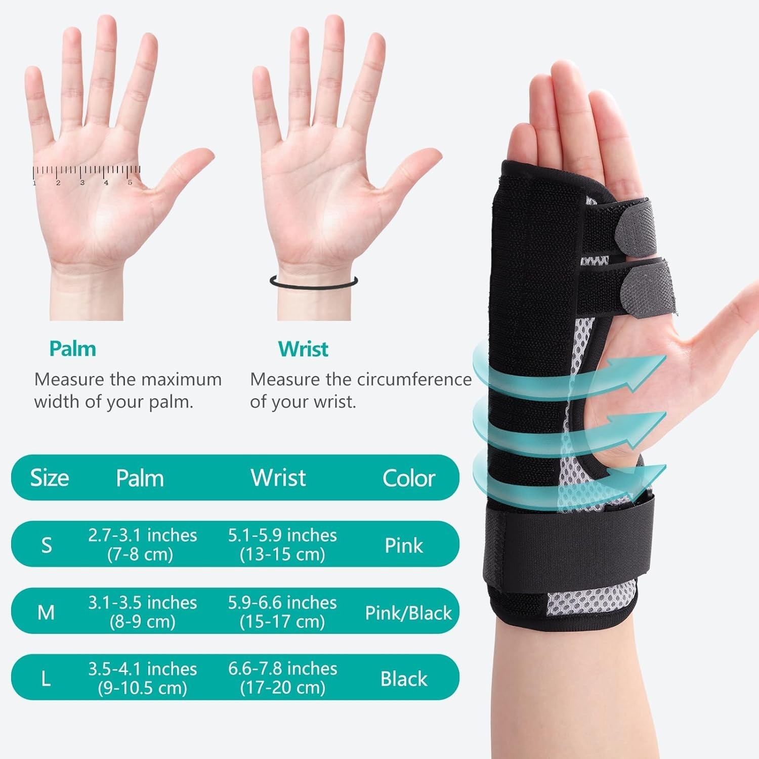 Reversible Hand Splint for Broken Fingers Features Lightweight Breathable Design