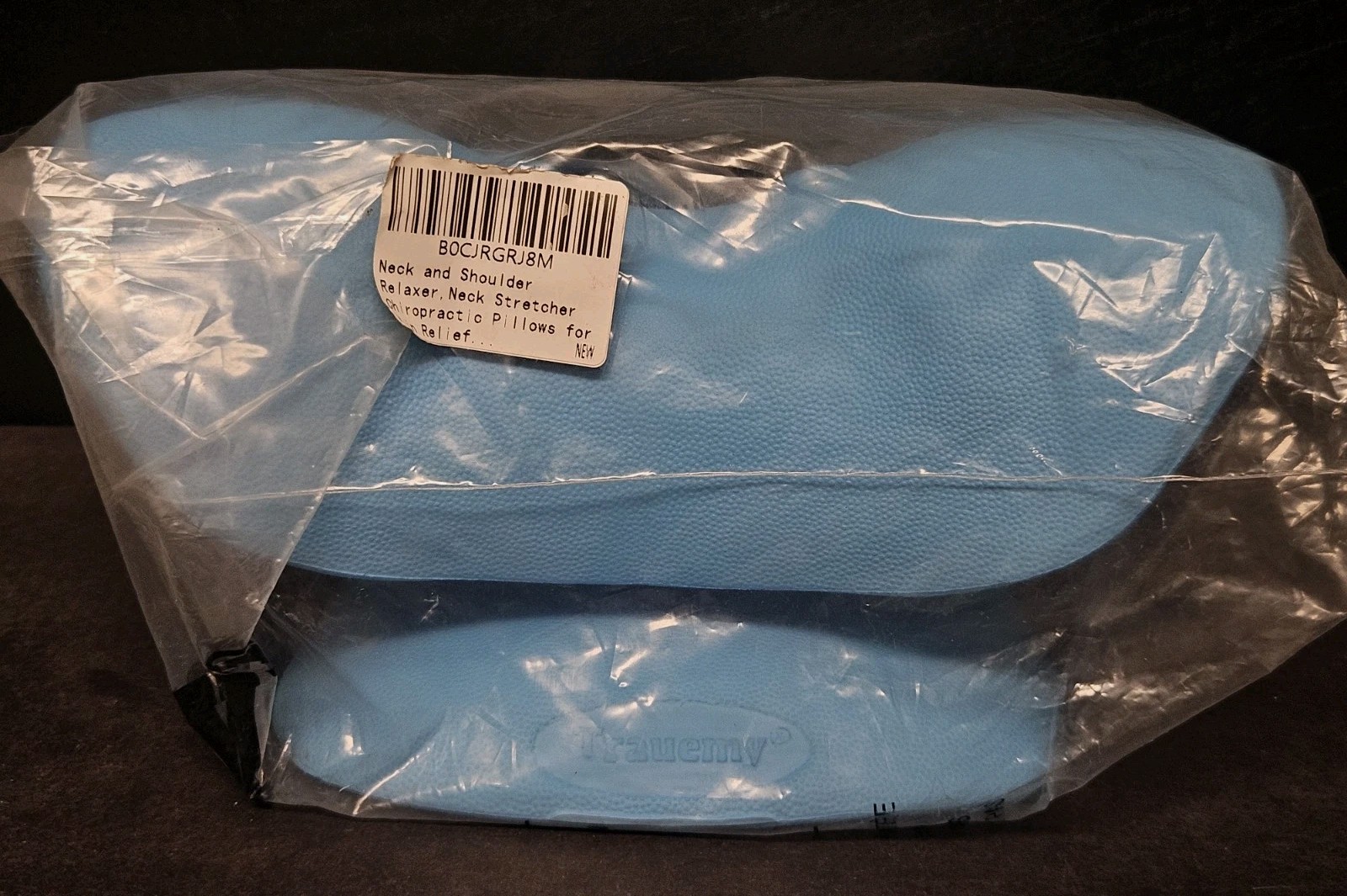 Trauemy Neck & Shoulder Relaxer, Neck Stretcher Chiropratic Pillow Pain Relief