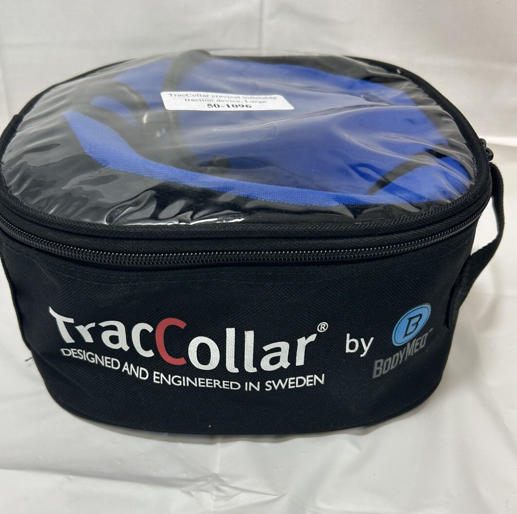 Body Med Trac Collar Cervical Neck Traction Device Medium/Large Fits 15″ -18″