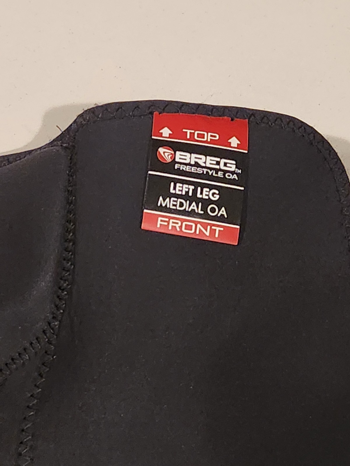 Breg Freestyle OA Medial Knee Brace – Left Leg, Medium – Osteoarthritis Support