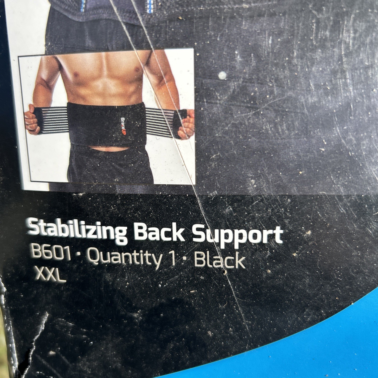 BraceUP Stabilize Adjustable Lumbar Lower Back Brace and Support Belt -XXL
