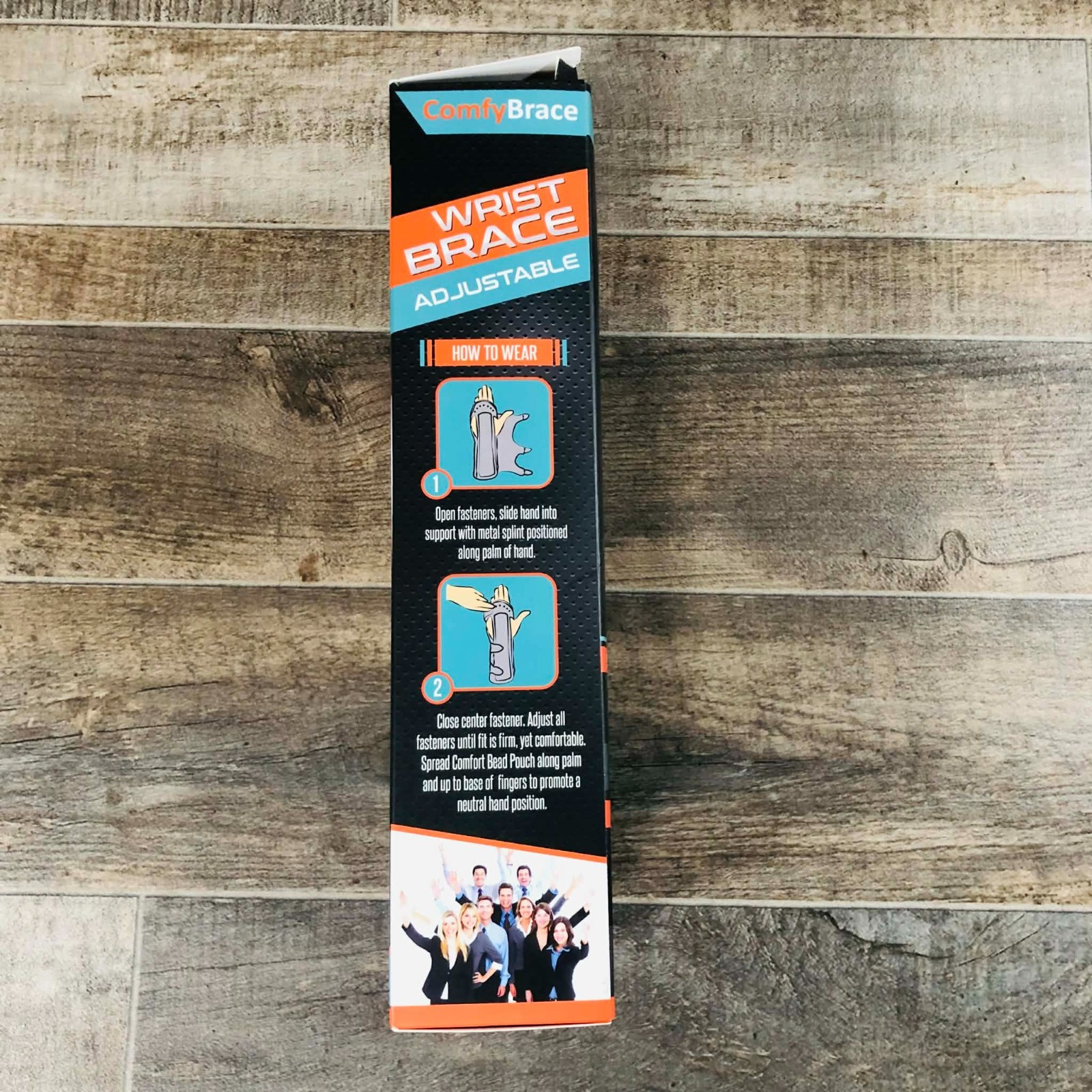 ComfyBrace Night Wrist Sleep Support Brace – Fits Both Hands Adjustable