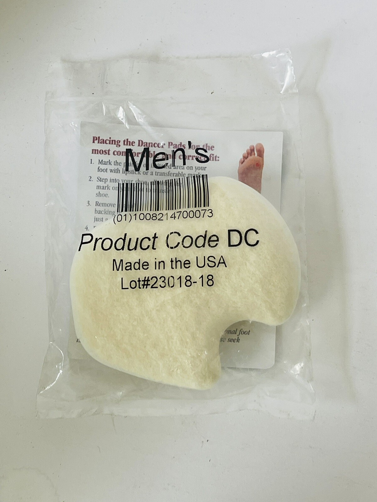 Hapad – Men’s Dancer Pads – 1 Pair