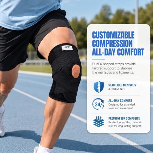 Medical-Grade Knee Brace for Women and Men, Relieves Knee Pain And Large