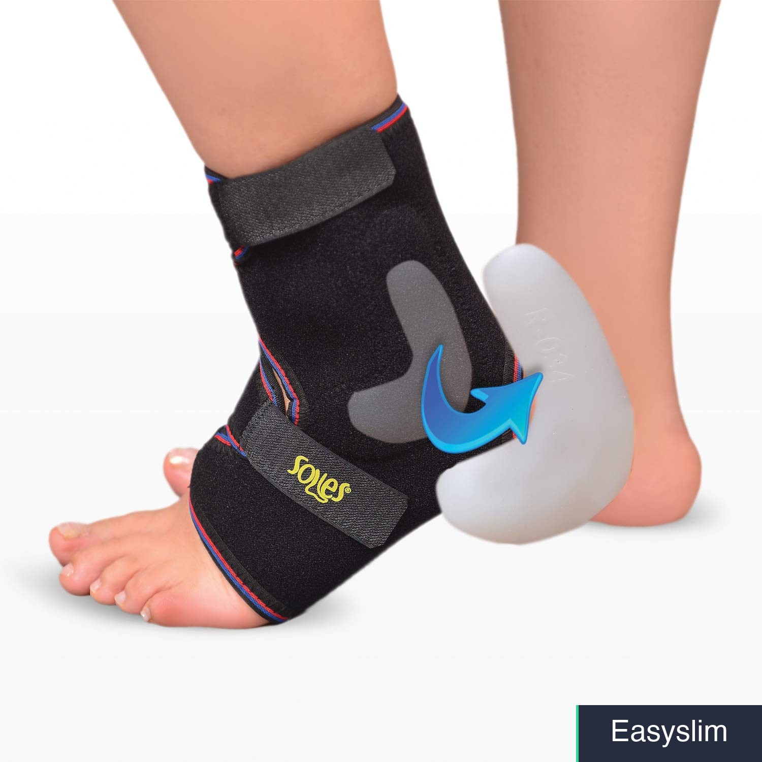 Ankle Brace Neoprene Compression One Size Fits Both Feet Support