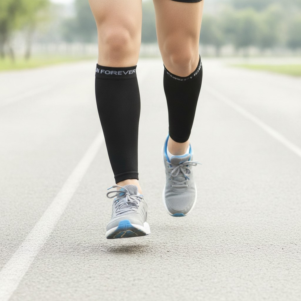 Multi-Color Calf Compression Sleeves for Men & Women – Sizes S to XL Available