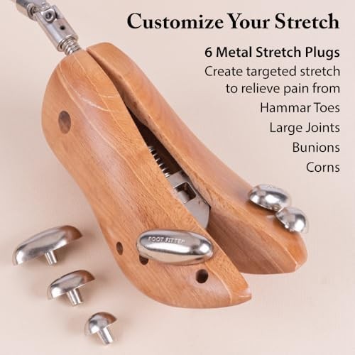Premium Cowboy Boot Stretcher for Men & Women – Widen & Relieve Toe Pain