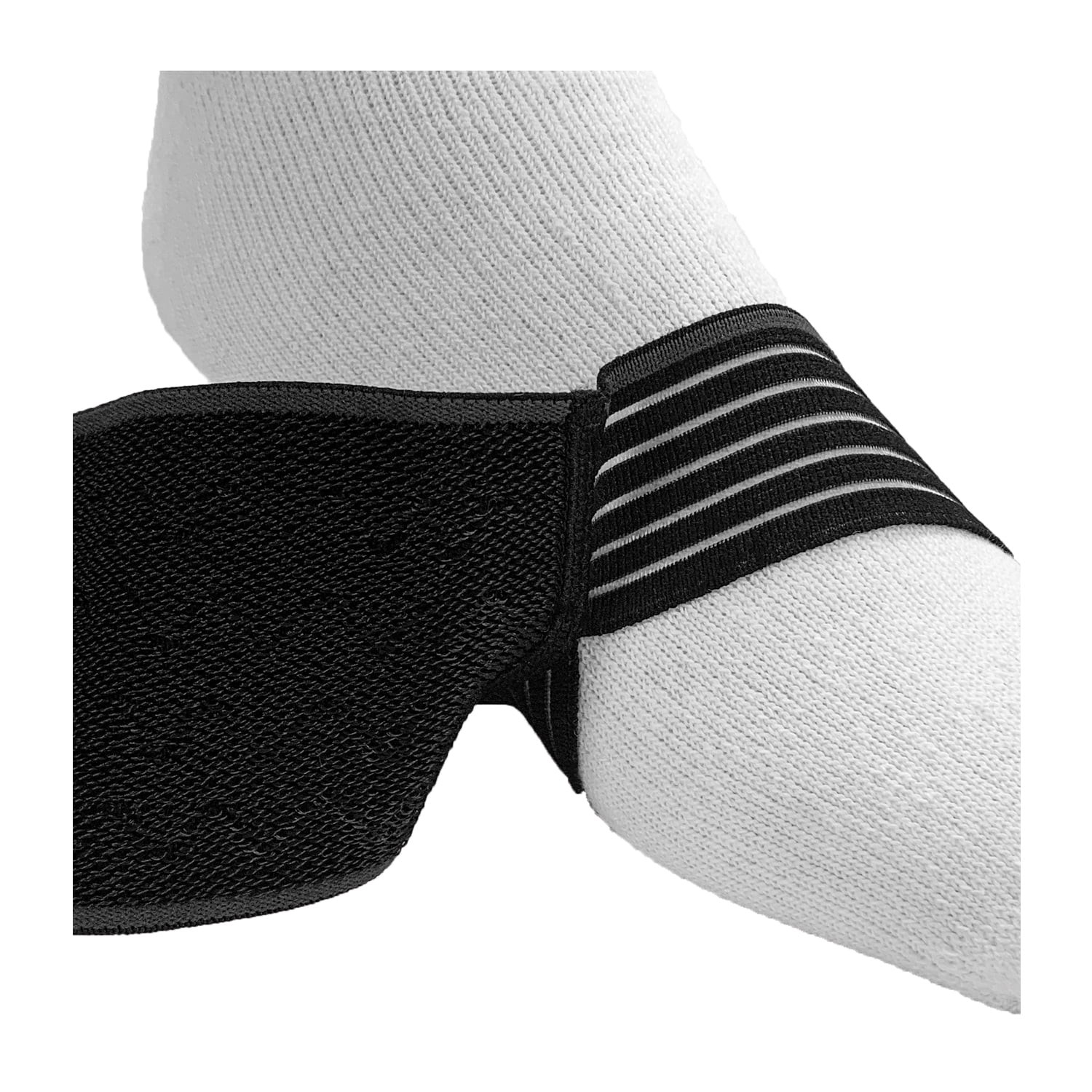 Mueller Easy Grip Ankle Support Wrap, Black, OSFM