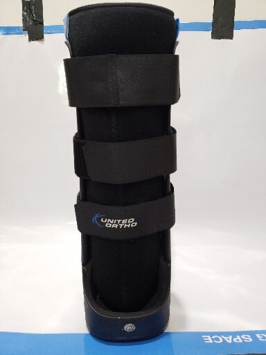 United Ortho Air Cam High Top Walker Fracture Boot – Size Medium Black