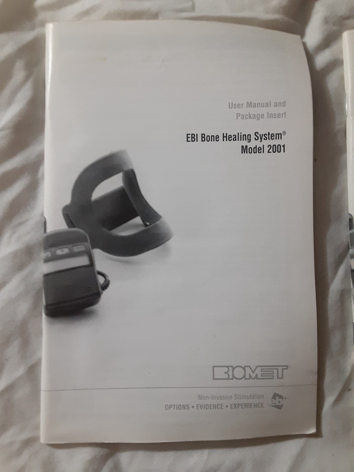 BIOMET EBI Bone Healing System Model 2001 *MANUAL ONLY*