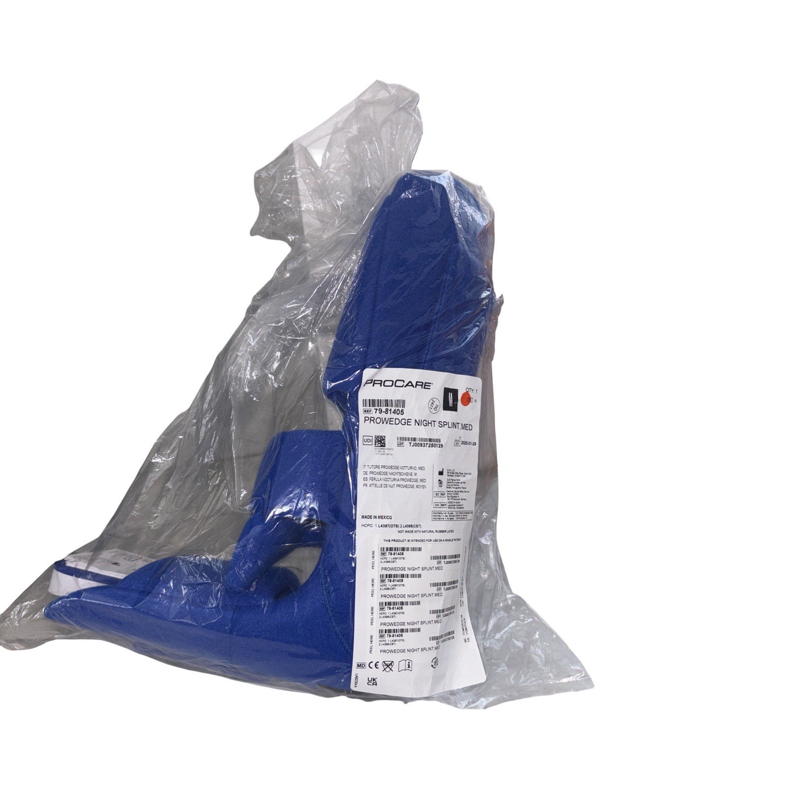 ProWedge ProCare Medium Night Splint 6.5-9.5 Men, 7-10 Women – Plantar Fasciitis