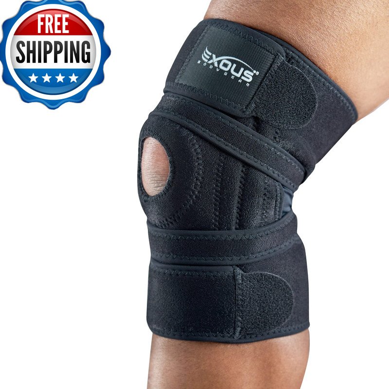 Exous Bodygear Knee Brace Meniscus Tear Support For Arthritis Acl Mcl Pain