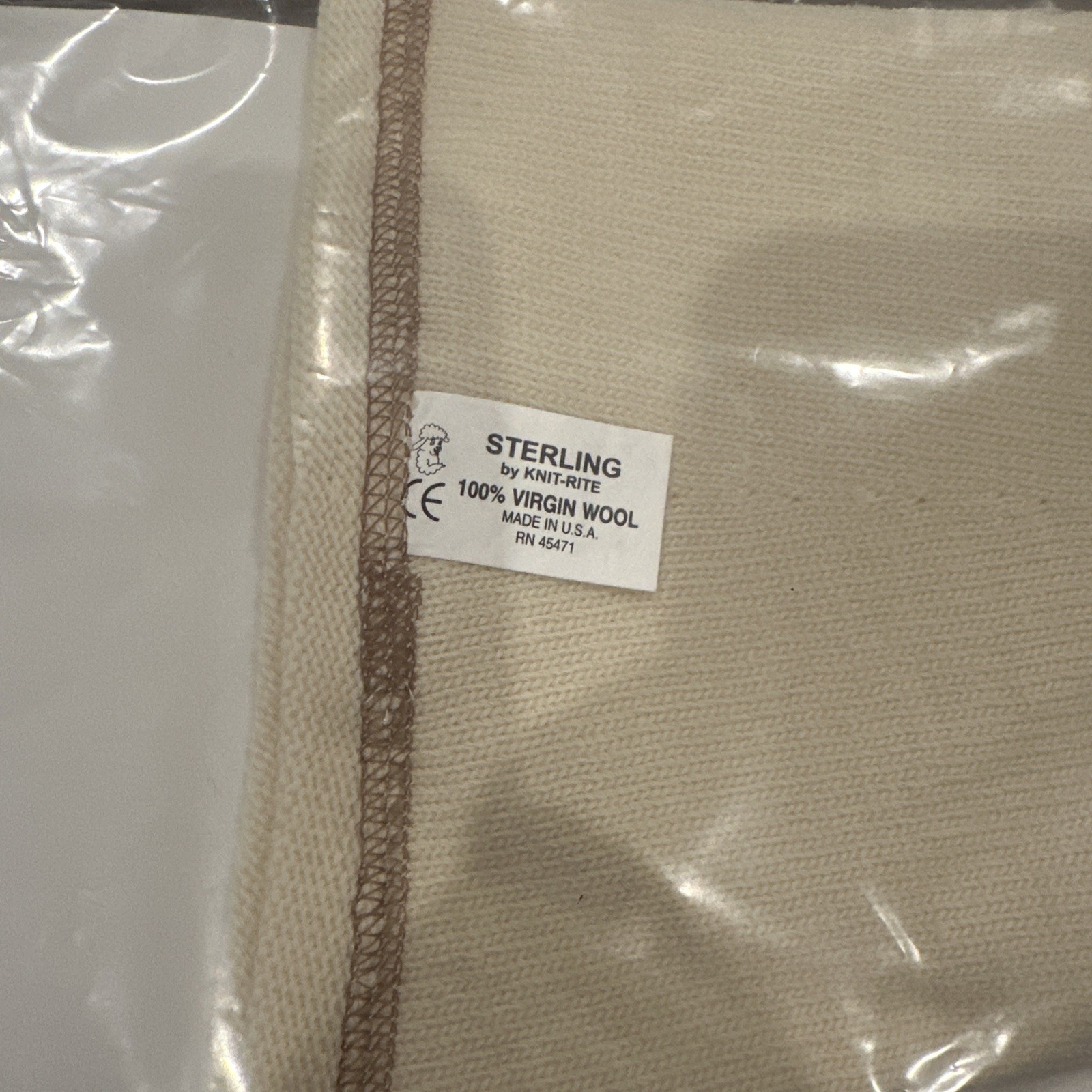 Knit-Rite Prosthetic Super Sock 100% Wool 2 PLY 5” Top 5” Toe x 12” 1SPEC17397