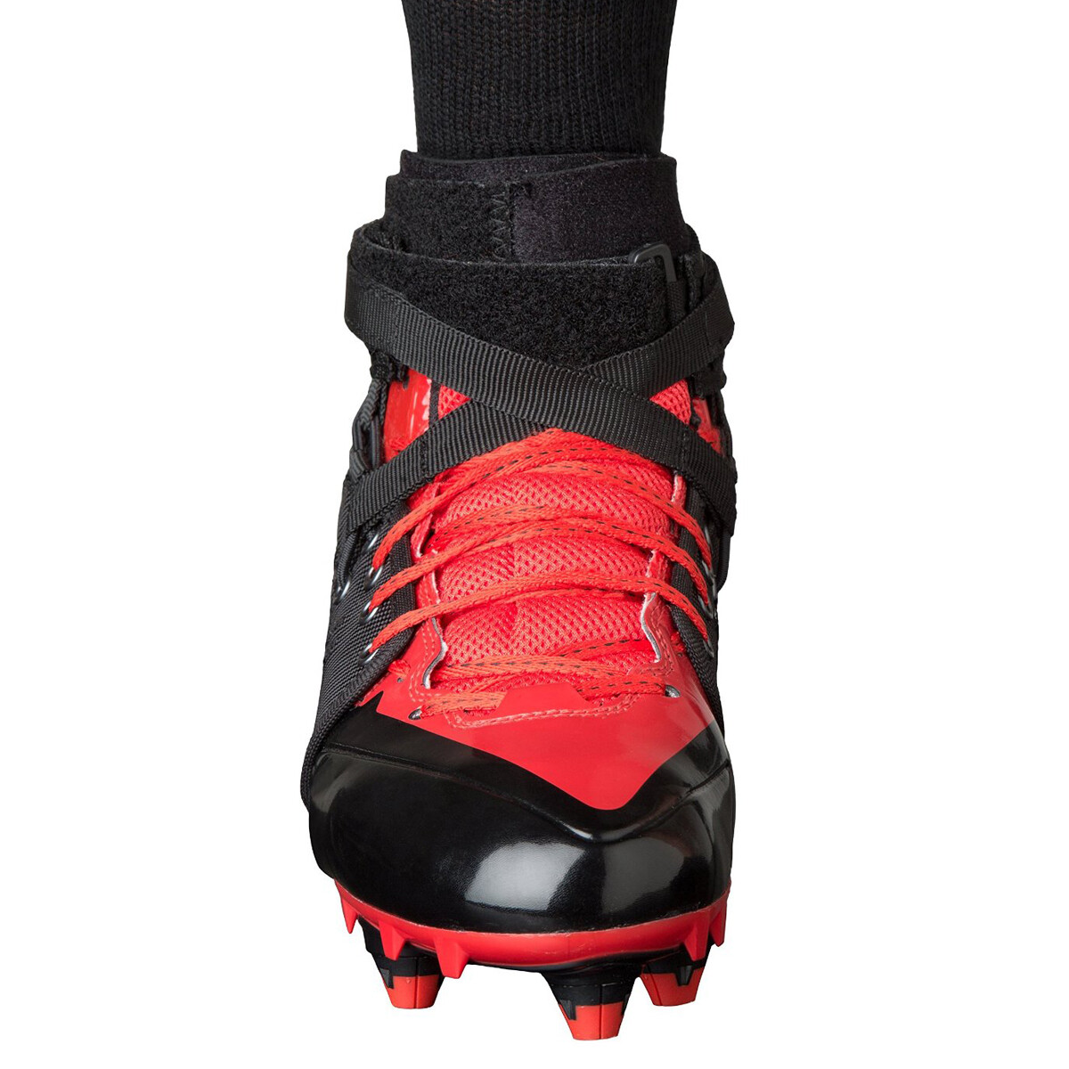 Battle Sports XFAST Over the Cleat Ankle Support System – Black